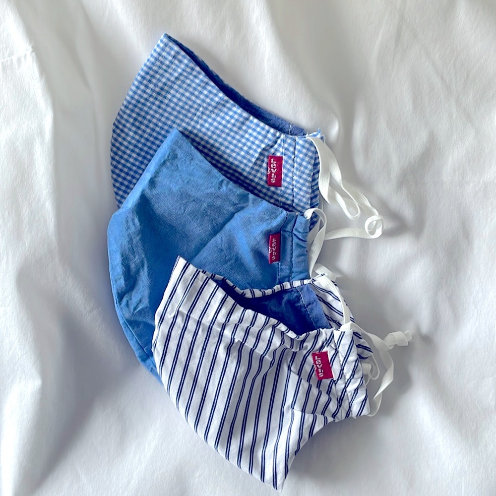 NWOT Levi’s Cotton Masks (3pcs)